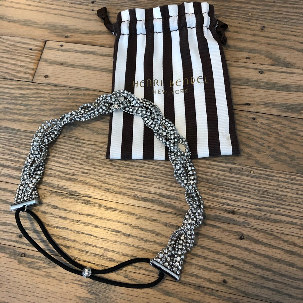 HENRI BENDEL CRYSTAL HEADBAND